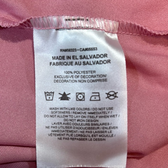 The Nike Tee dri-fit sleeveless dusty pink athletic workout tank top size medium - Picture 6 of 8